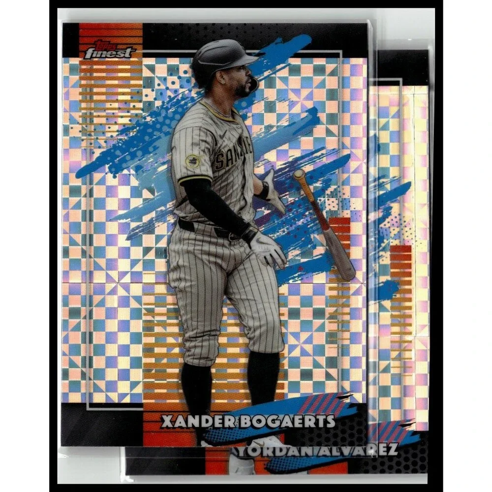 2026 Topps Finest Xander Bogaerts 113 Geometric Refractors Padres Uncommon